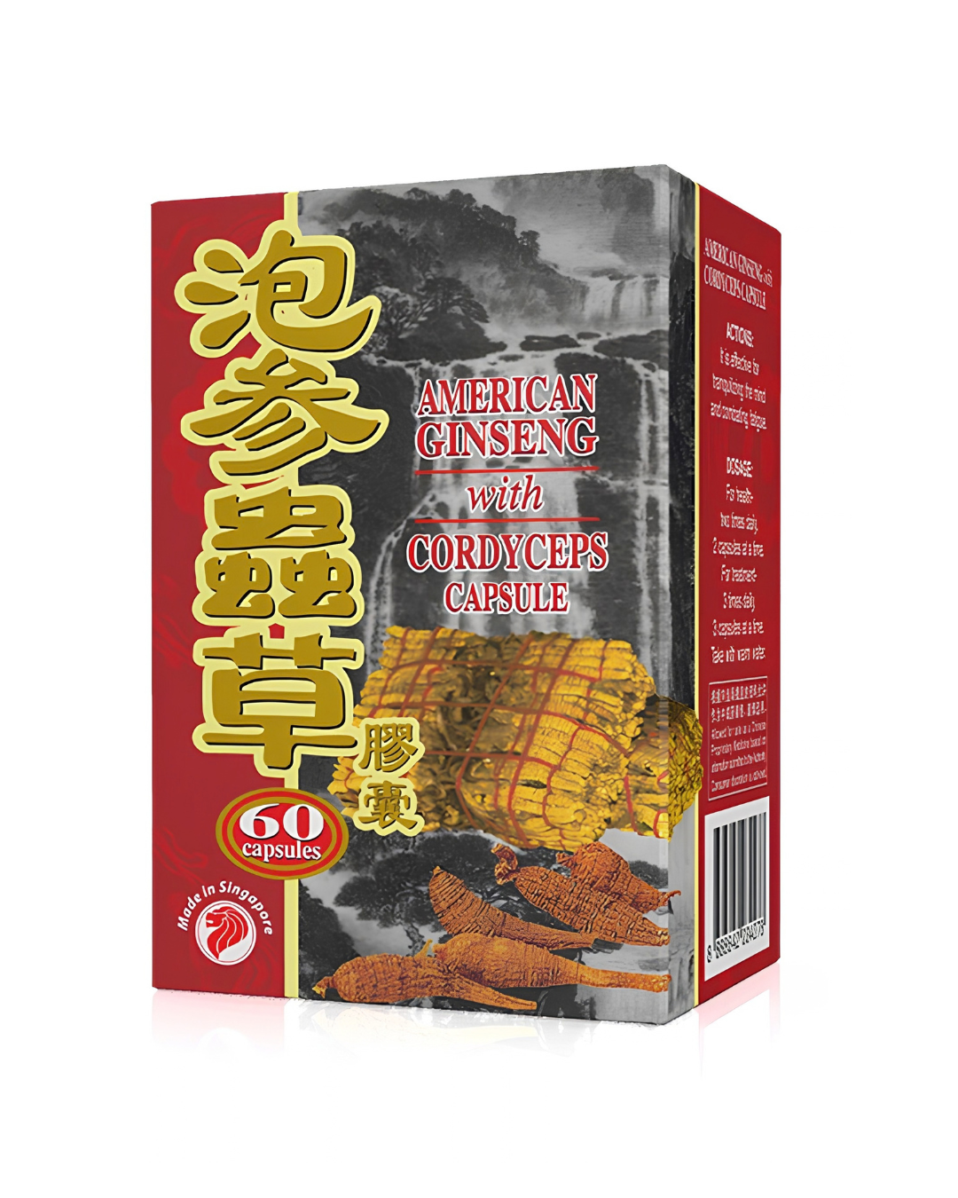 American Ginseng and Cordyceps Capsules 泡参虫草胶囊